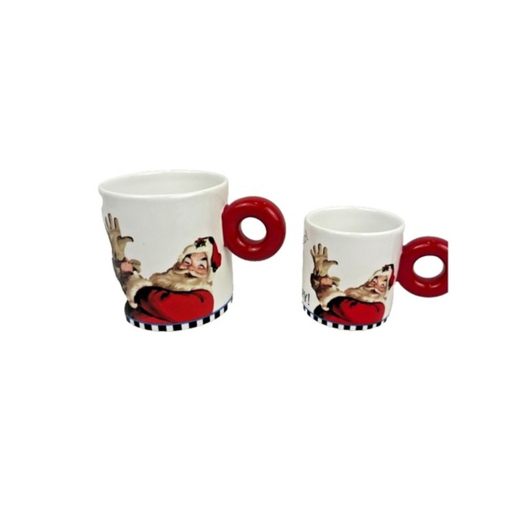 Hallmark 2 Piece Twas the Night Before Christmas Mug Cup Holiday Set w/Box